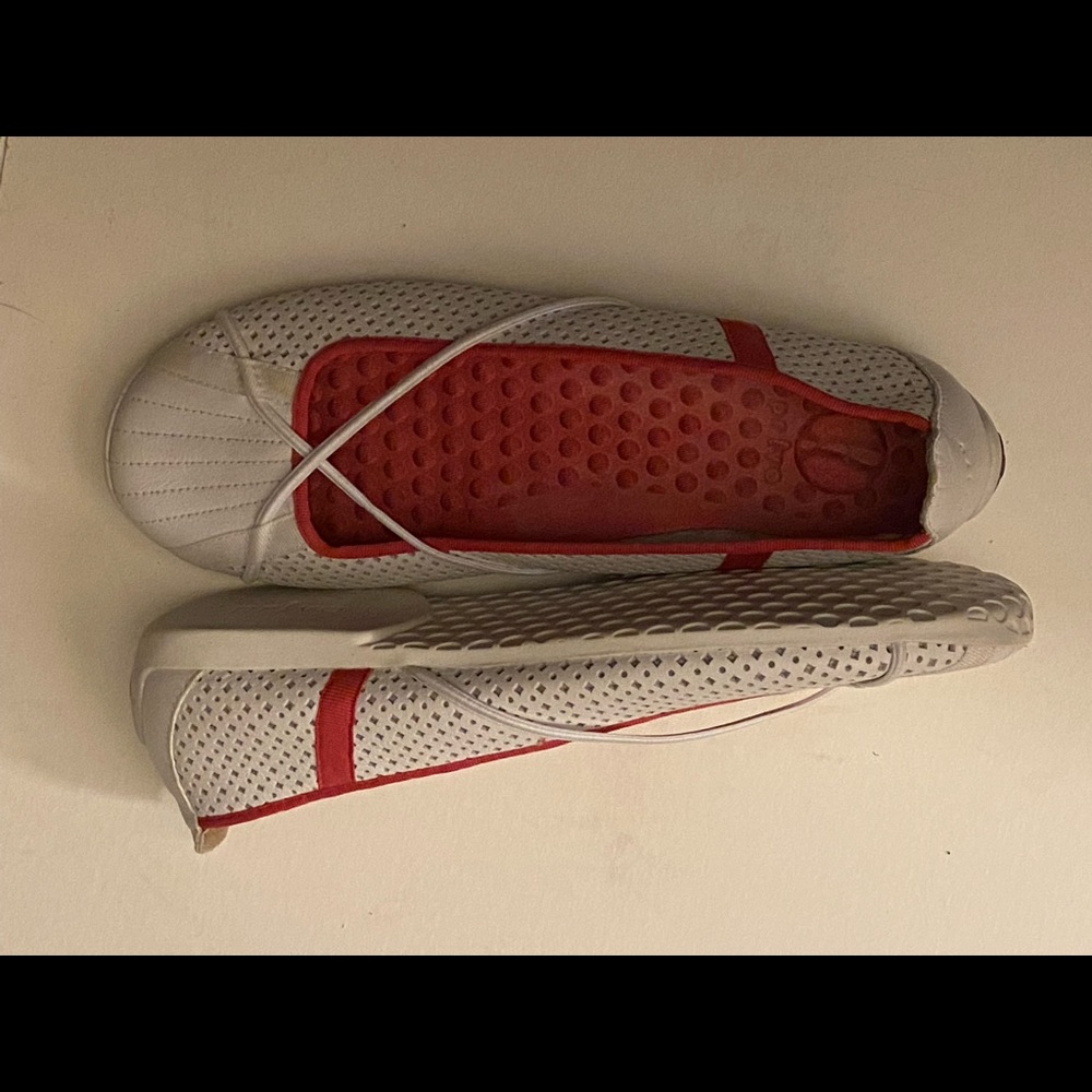 Clark Privo Penny 75445 8.5 White w/ Pink